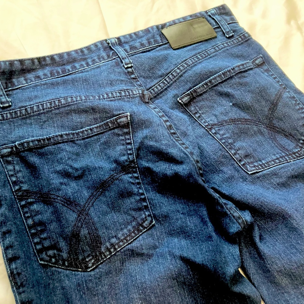Men’s Calvin Klein Straight Leg Denim Jeans
